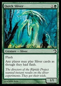 Quick Sliver - Premium Deck Series: Slivers (Common) [H09-10]