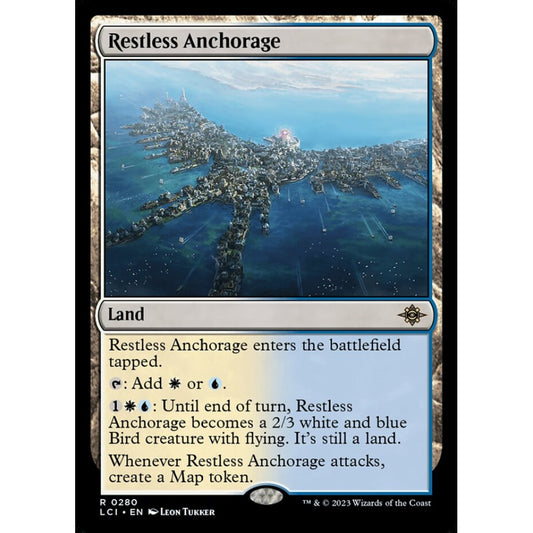 Restless Anchorage rare 280 Magic the Gathering The Lost Caverns of Ixalan