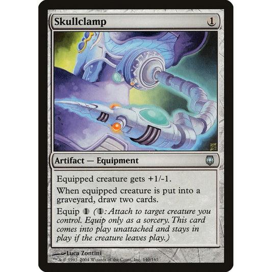 Skullclamp uncommon 140 Magic the Gathering Darksteel