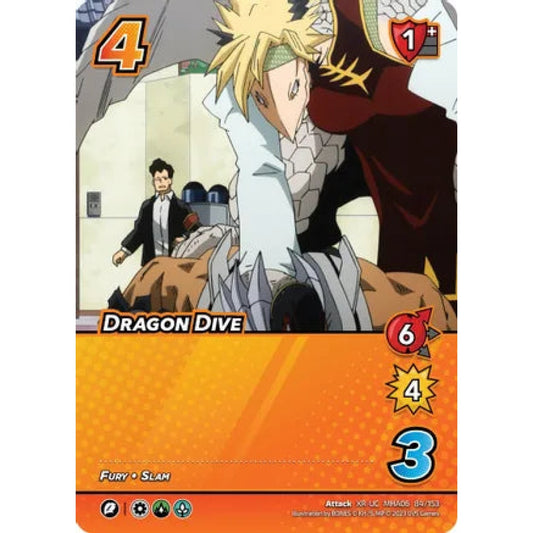 Dragon Dive, 84/153, XR-UC, UniVersus, MHA06 Jet Burn