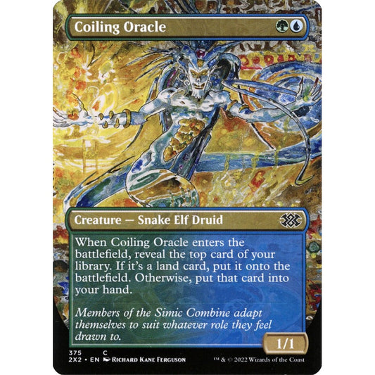 Coiling Oracle common 375 Magic the Gathering Double Masters 2022
