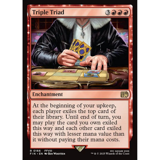Triple Triad rare 166 Magic the Gathering Final Fantasy