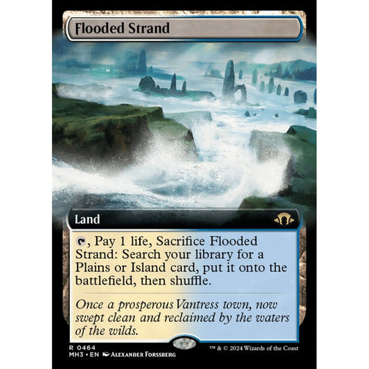 Flooded Strand, 464, rare, Magic: The Gathering, Modern Horizons 3
