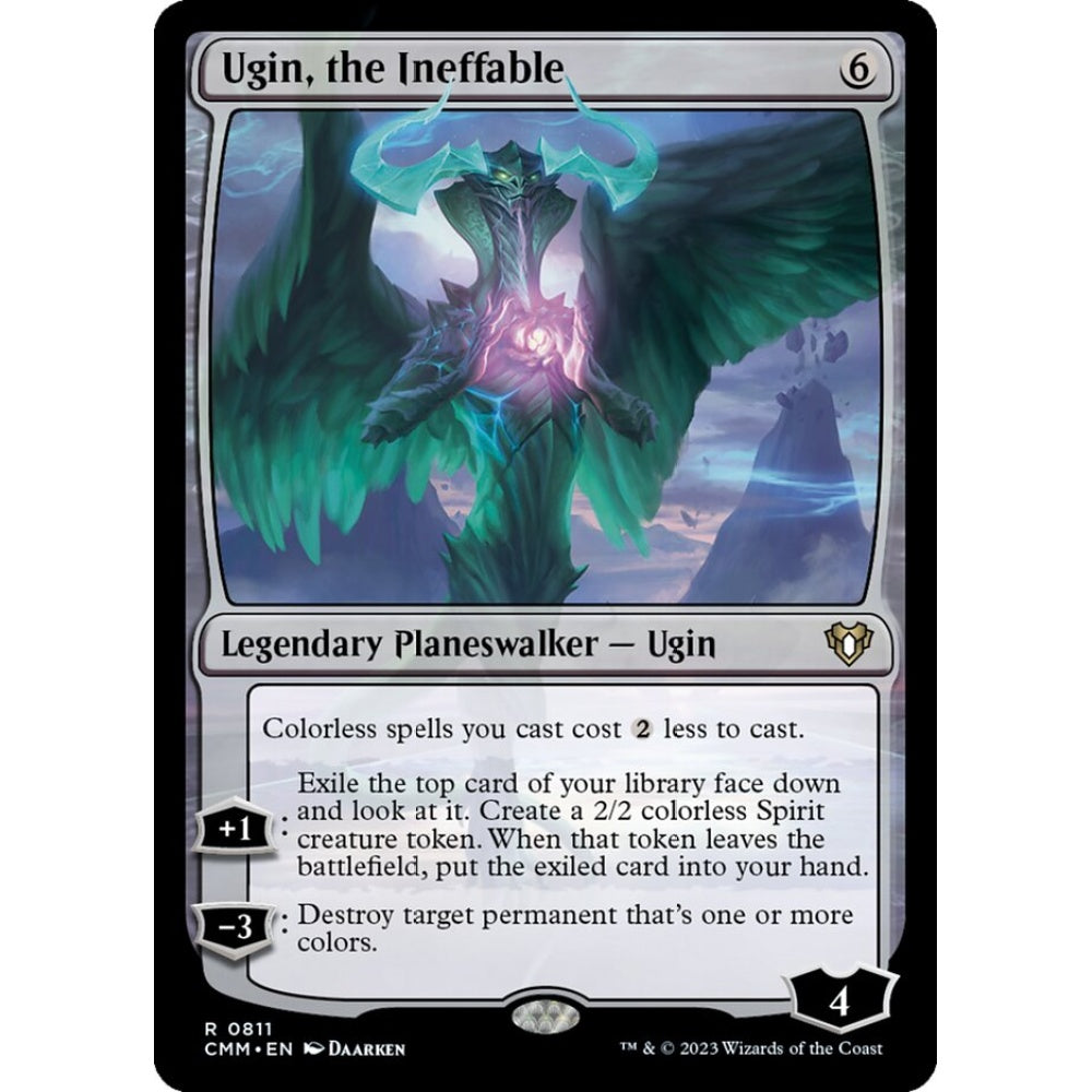 Ugin, the Ineffable rare 811 Magic the Gathering Commander Masters