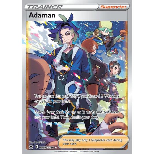 Adaman Full Art GG57/GG70 Pokemon Card Game Crown Zenith