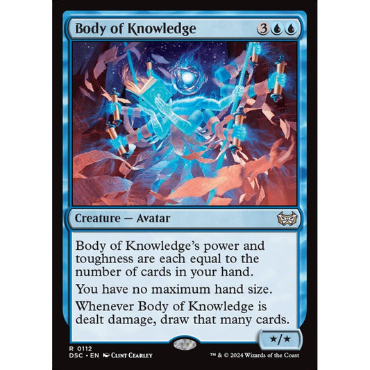 Body of Knowledge, 112, rare, Magic: The Gathering, Duskmourn: House of Horror