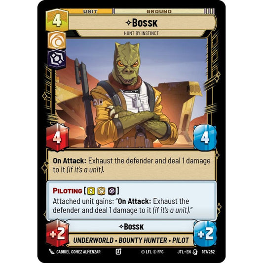 Bossk, S, JTL 187), Star Wars Unlimited