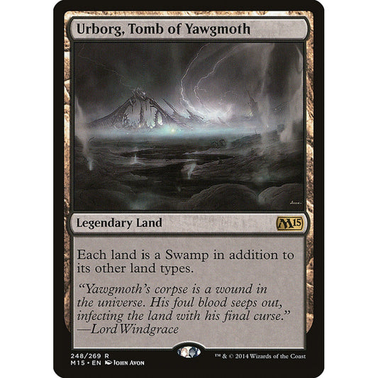 Urborg, Tomb of Yawgmoth rare 248 Magic the Gathering Magic 2015