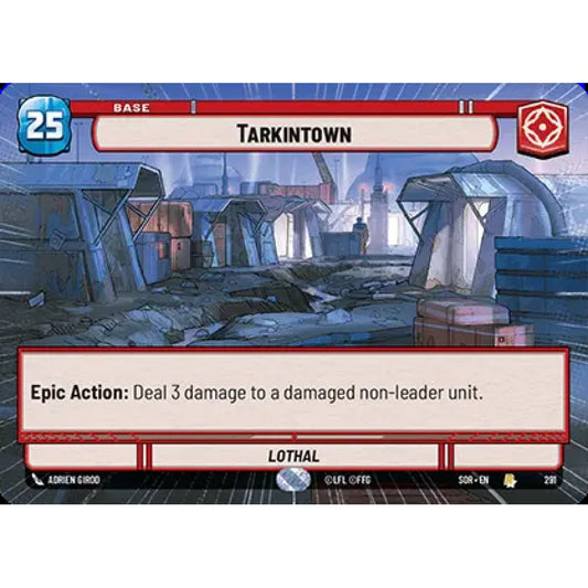 Tarkintown, 291, R, Star Wars Unlimited, Sparks Of Rebellion