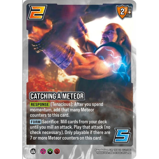 Catching a Meteor 143/185 TK802 Universus Tekken 8 Foundation UR