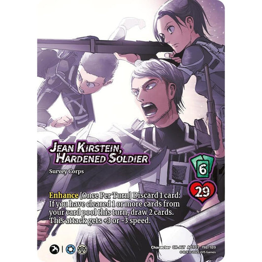 Jean Kirstein, Hardened Soldier 198/189 AOT03 Universus Attack on Titan: Apocalypse Character CH-ALT