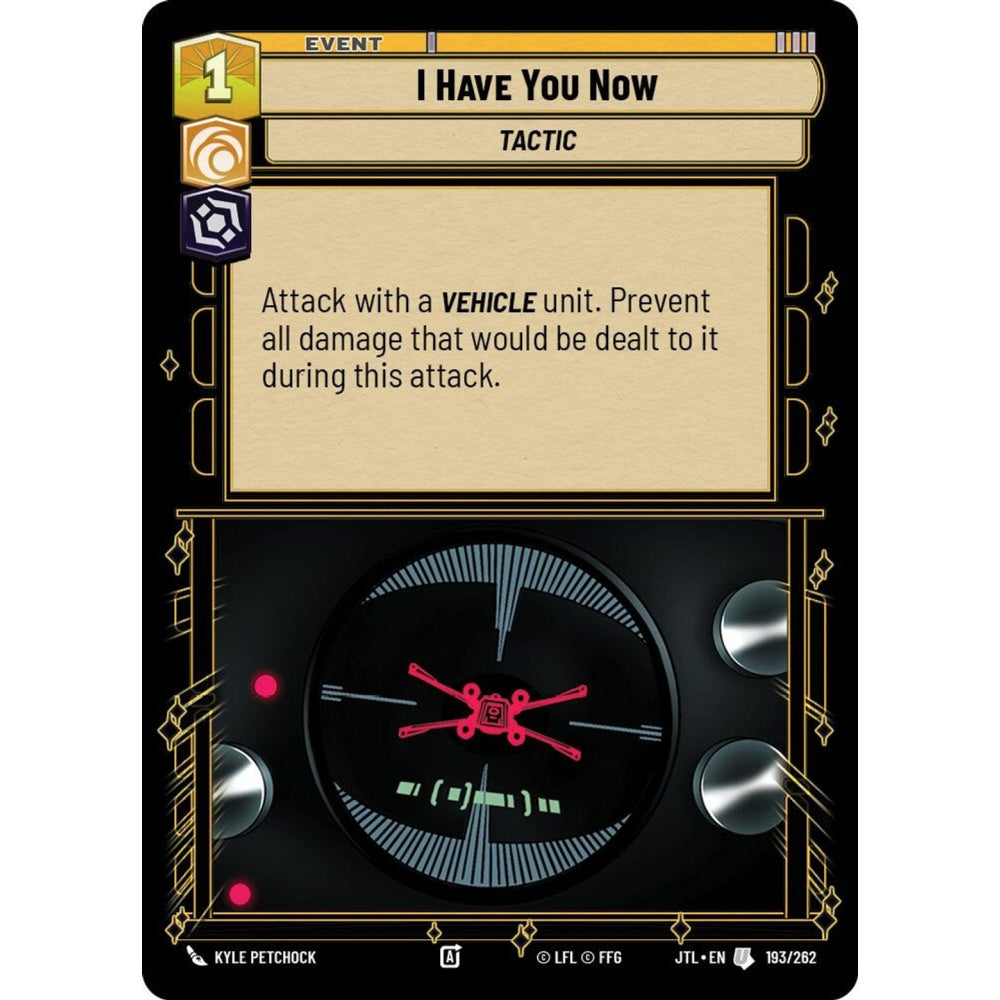I Have You Now, U, JTL 193), Star Wars Unlimited