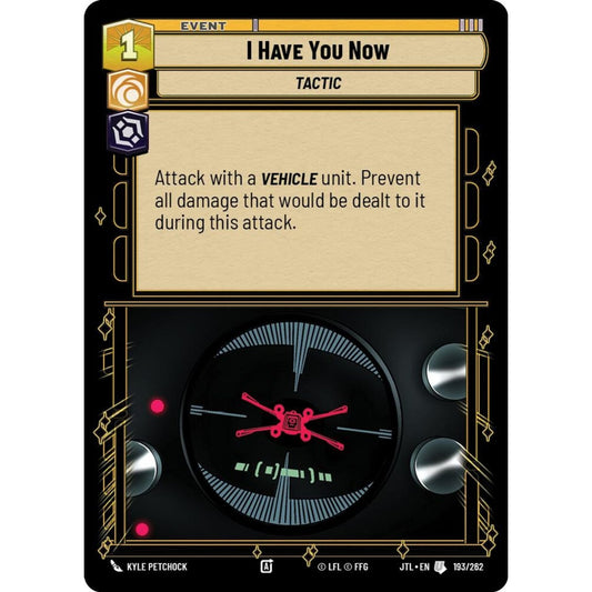 I Have You Now, U, JTL 193), Star Wars Unlimited