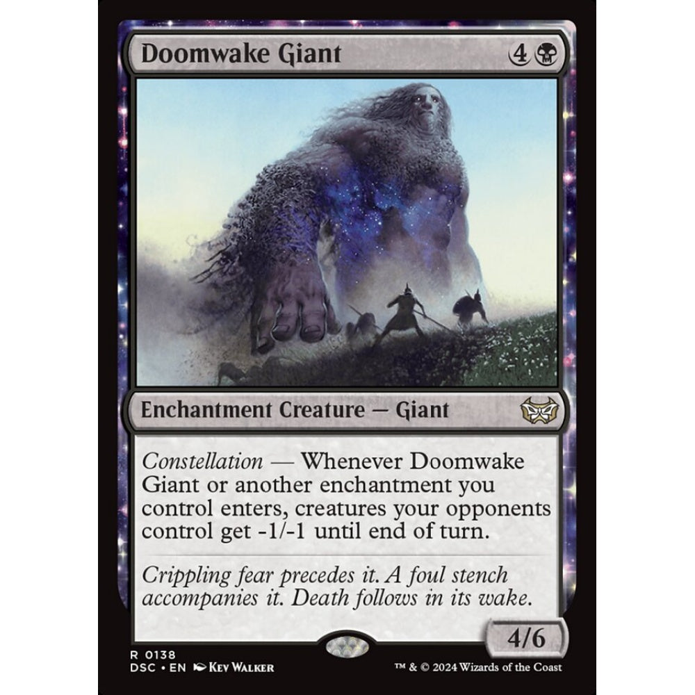 Doomwake Giant, 138, rare, Magic: The Gathering, Duskmourn: House of Horror