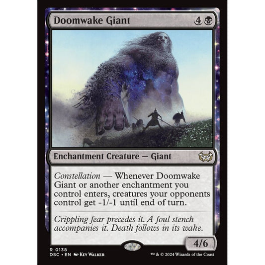 Doomwake Giant, 138, rare, Magic: The Gathering, Duskmourn: House of Horror