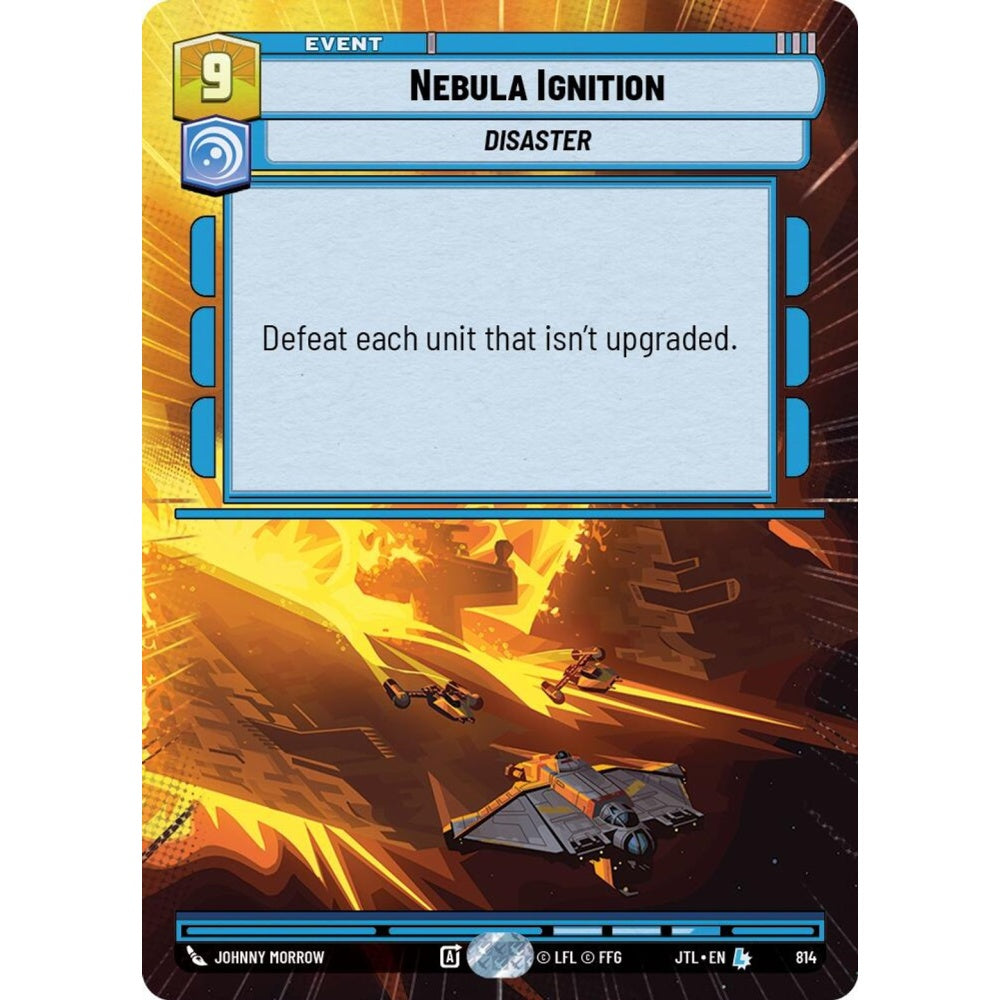Nebula Ignition, L, JTL 814) Hyperspace Foil, Star Wars Unlimited