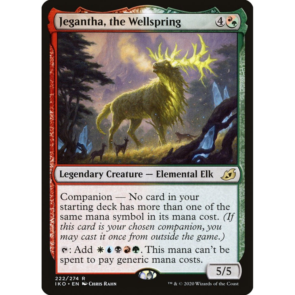 Jegantha, the Wellspring rare 222 Magic the Gathering Ikoria: Lair of Behemoths