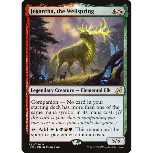 Jegantha, the Wellspring rare 222 Magic the Gathering Ikoria: Lair of Behemoths