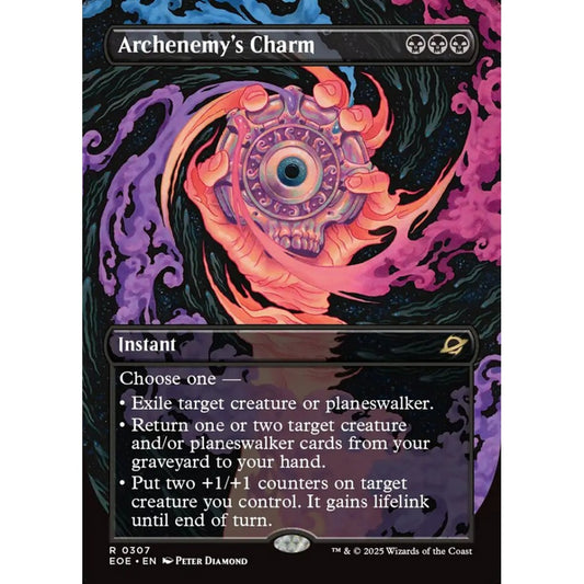 Archenemy's Charm rare 307 Magic the Gathering Edge of Eternities