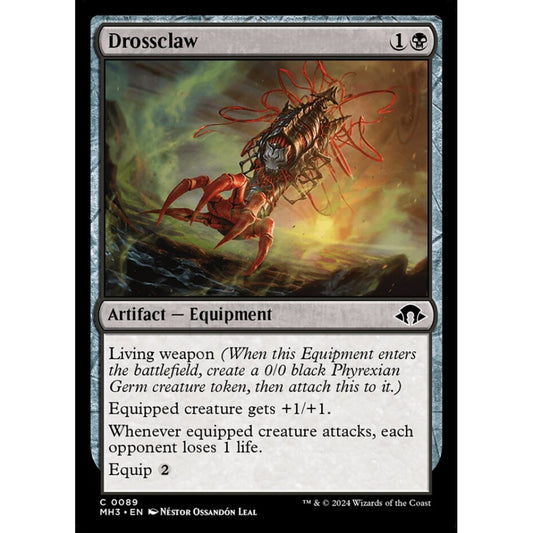 Drossclaw, 89, common, Magic: The Gathering, Modern Horizons 3