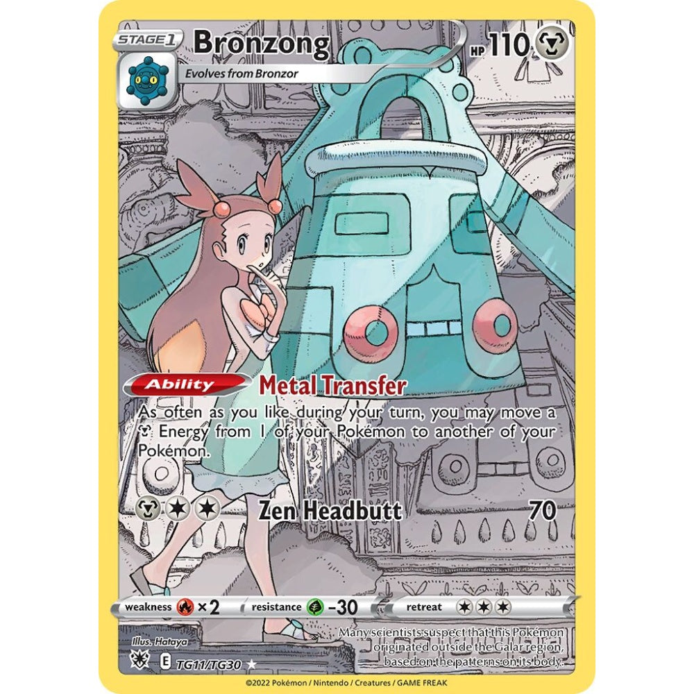 Bronzong Rare Holo TG11/TG30 Pokemon Card Game Astral Radiance
