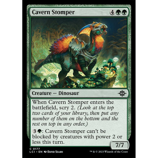 Cavern Stomper common 177 Magic the Gathering The Lost Caverns of Ixalan