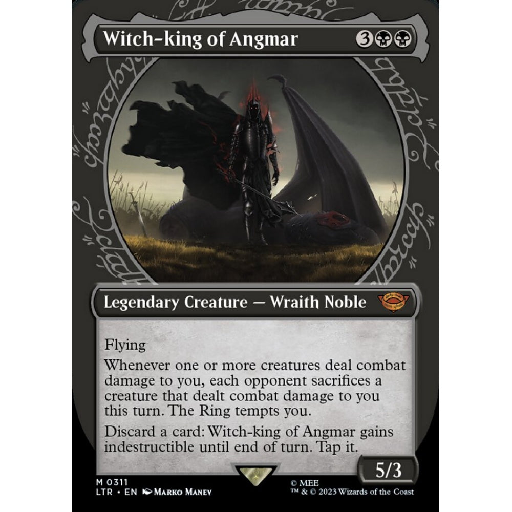 Witch-king of Angmar, mythic, 311, Magic the Gathering, The Lord of the Rings: Tales of Middle-earth