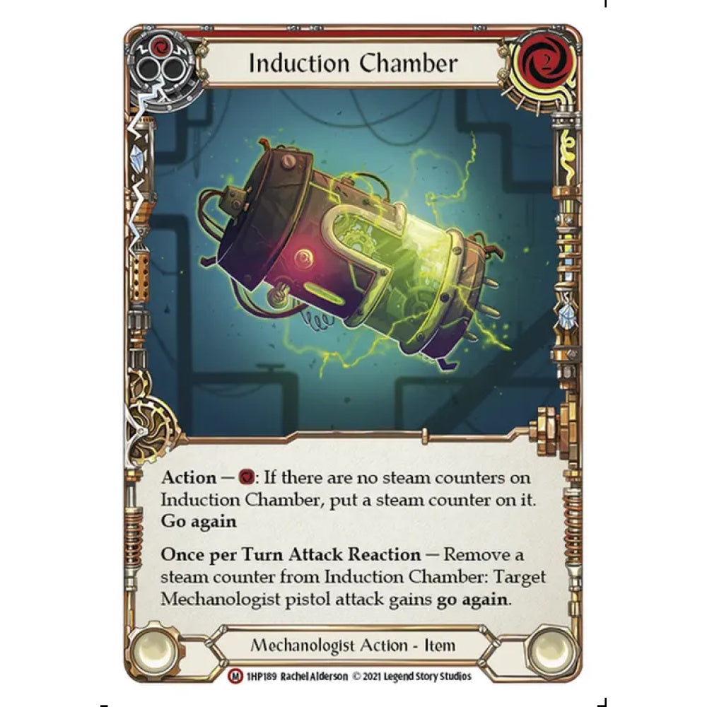 Induction Chamber 1HP189 Majestic Flesh & Blood Trading Card Game History Pack 1 in Regular Art