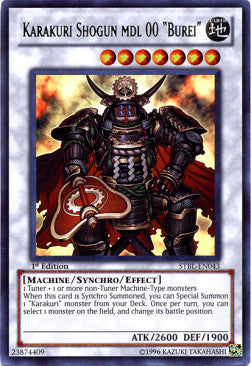 Karakuri Shogun mdl 00 "Burei" (V.1 - Ultra Rare) - Starstrike Blast (Ultra Rare) [STBL-043]
