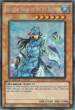 General Raiho of the Ice Barrier - Hidden Arsenal 4 (Secret Rare) [HA04-025]