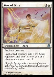 Vow of Duty - Commander (Uncommon) [CMD-36]
