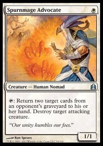 Spurnmage Advocate - Commander (Uncommon) [CMD-33]