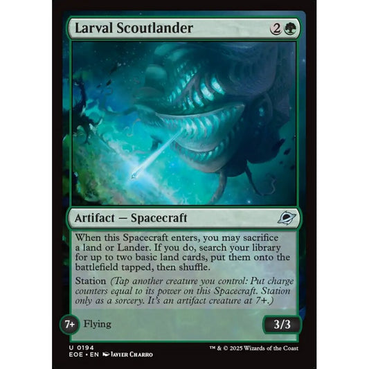 Larval Scoutlander uncommon 194 Magic the Gathering Edge of Eternities