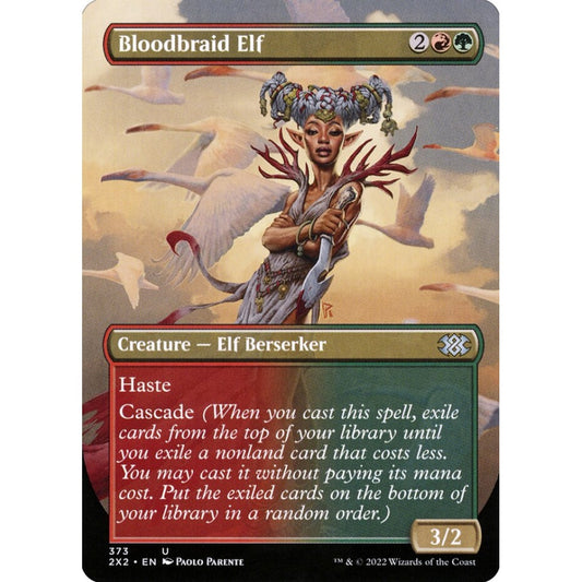 Bloodbraid Elf uncommon 373 Magic the Gathering Double Masters 2022