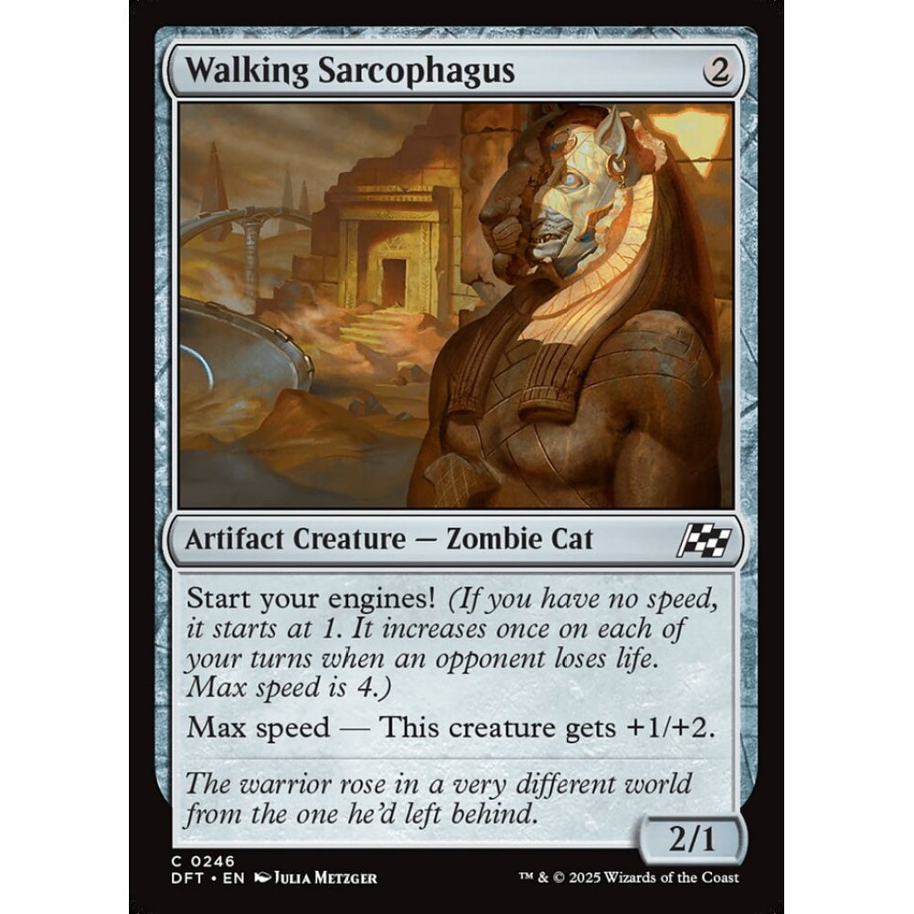 Walking Sarcophagus, 246, common, Magic: The Gathering, Aetherdrift