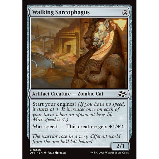 Walking Sarcophagus, 246, common, Magic: The Gathering, Aetherdrift