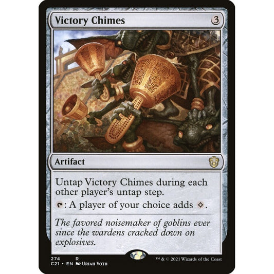 Victory Chimes rare 274 Magic the Gathering Commander 2021