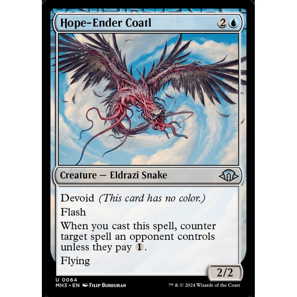 Hope-Ender Coatl, 64, uncommon, Magic: The Gathering, Modern Horizons 3
