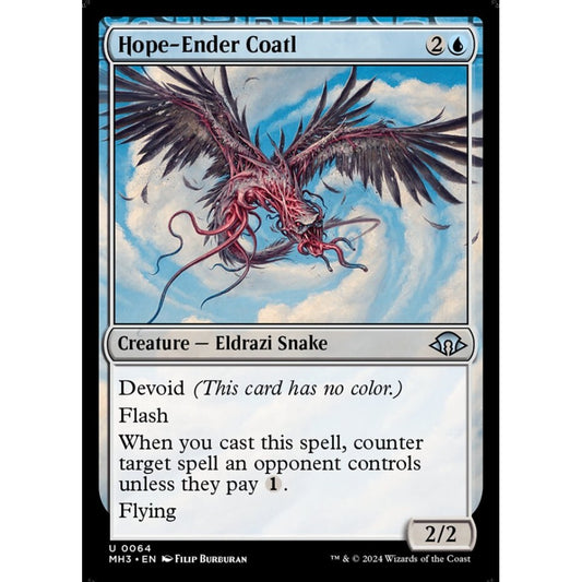 Hope-Ender Coatl, 64, uncommon, Magic: The Gathering, Modern Horizons 3