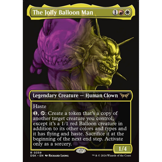The Jolly Balloon Man, 359, rare, Magic: The Gathering, Duskmourn: House of Horror