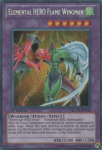 Elemental HERO Flame Wingman - Legendary Collection 2: Mega Pack (Secret Rare) [LCGX-045]