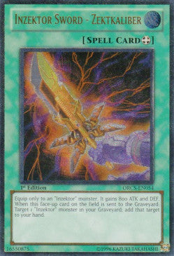 Inzektor Sword - Zektkaliber (V.2 - Ultimate Rare) - Order of Chaos (Ultimate Rare) [ORCS-054]