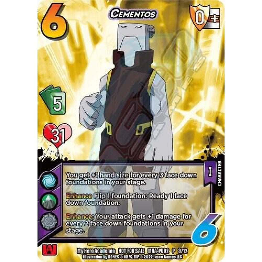Cementos, 3/12, MHA-PU02, Universus, MHA Promos, nan
