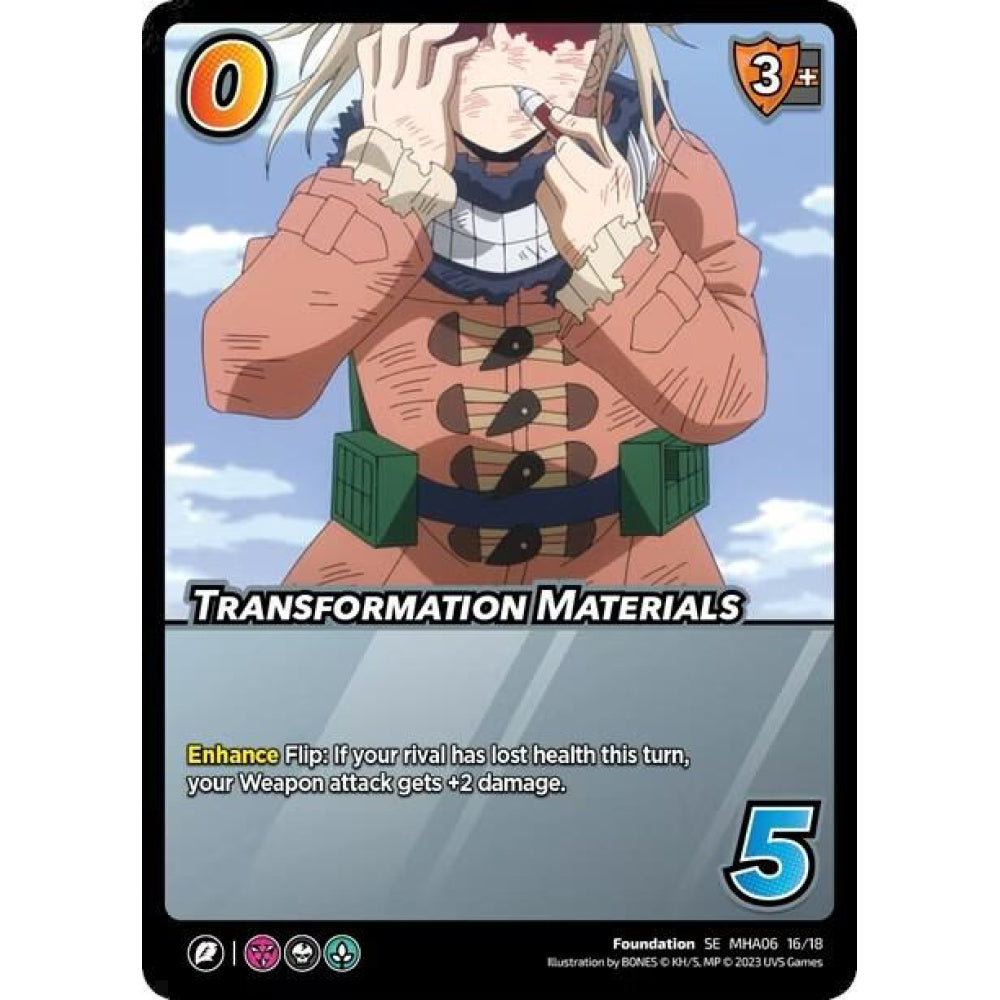 Transformation Materials, 16/18, MHA06, Universus, MHA06 Jet Burn, nan