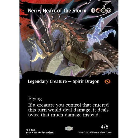 Neriv, Heart of the Storm mythic 366 Magic the Gathering Tarkir: Dragonstorm