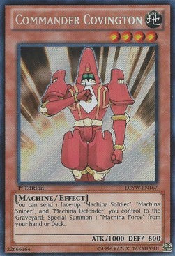 Commander Covington - Legendary Collection 3: Mega Pack (Secret Rare) [LCYW-167]