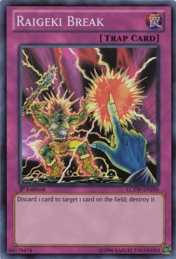 Raigeki Break - Legendary Collection 3: Mega Pack (Super Rare) [LCYW-286]