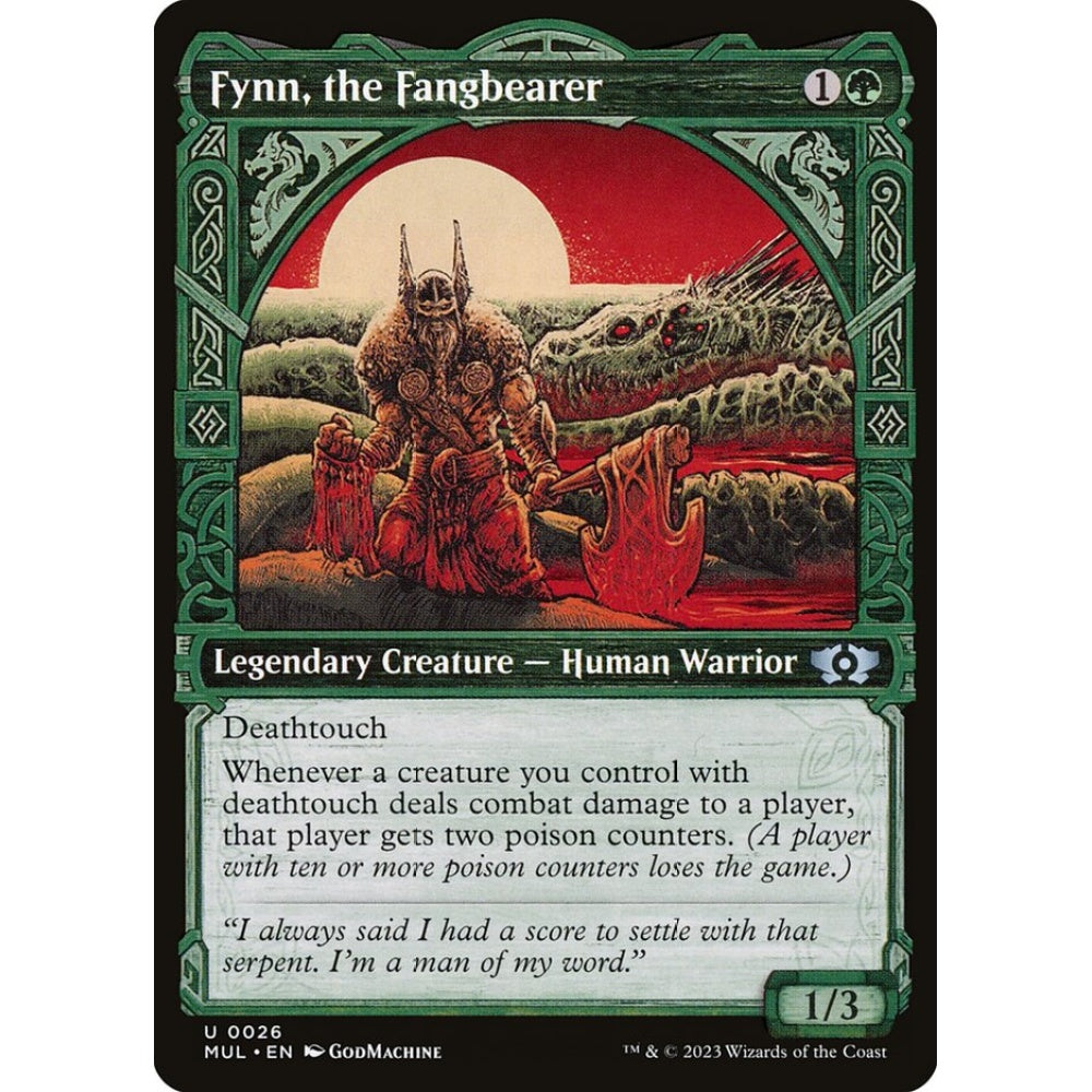 Fynn, the Fangbearer uncommon 26 Magic the Gathering Multiverse Legends