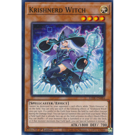Krishnerd Witch, LEDE-EN084, Common, Yu-Gi-Oh!, Legacy of Destruction