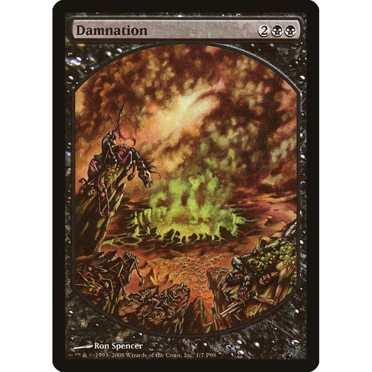 Damnation rare 1 Magic the Gathering Magic Player Rewards 2008